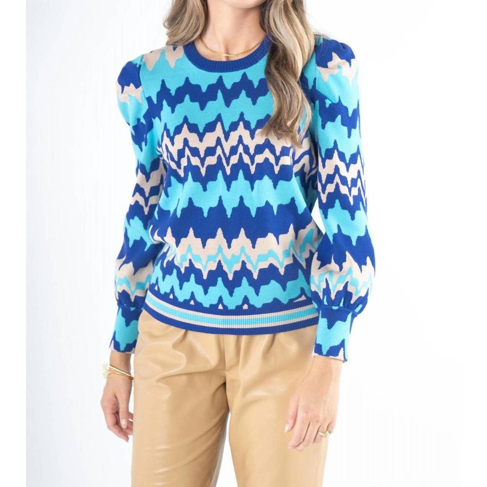 NEW EMILY MCCARTHY julia sweater in ripple